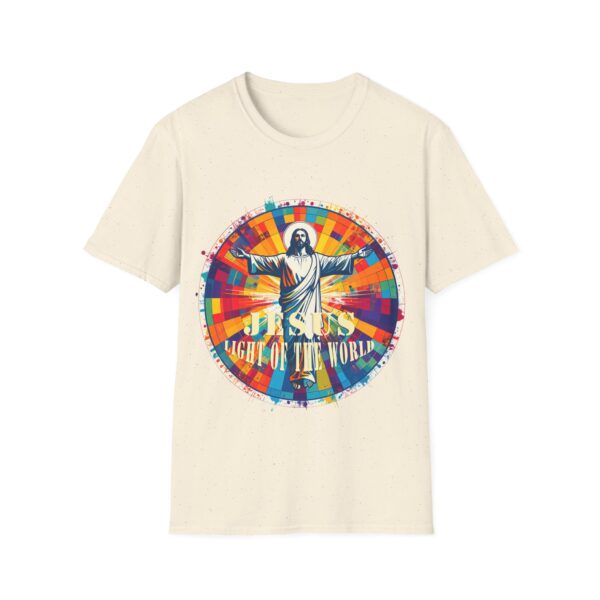 Jesus Light of the World Graphic T-Shirt — Christian Inspirational Tee