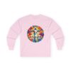 Jesus Light of the World Graphic Long Sleeve Tee — Modern Colorful Design