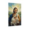 Jesus Holding a Lamb Oil Painting Poster, Known, Loved, Protected