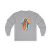 7455388368182924343_2048.jpeg Vita in Christo Graphic Long Sleeve Tee — Modern Colorful Design