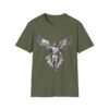 Archangel Gabriel Graphic T-Shirt — Inspirational Dark Color Tee