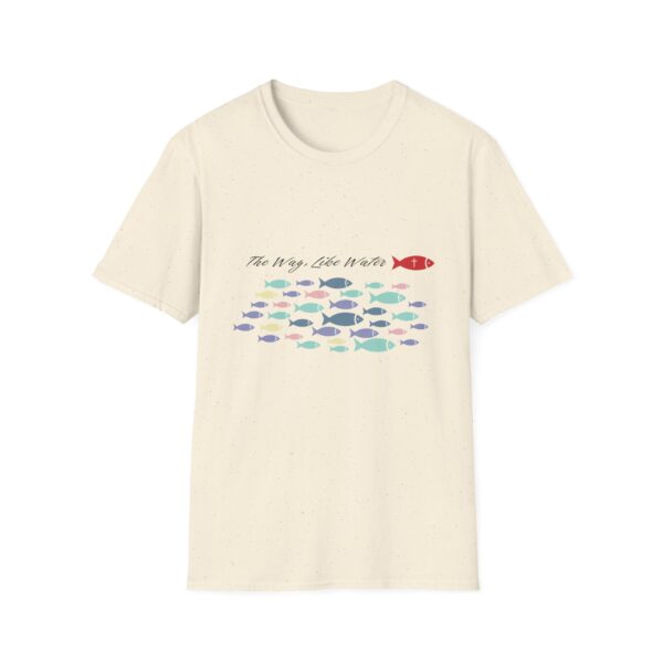 7720062411202831519_2048.jpeg The Way, Like Water Graphic T-Shirt, Inspirational Dark Text Tee