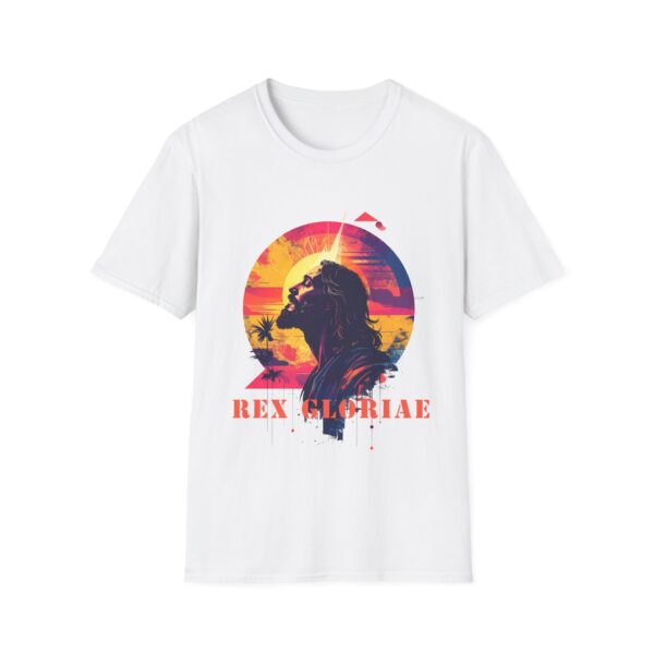 7935284599441712069_2048.jpeg Rex Gloriae Graphic T-Shirt — Christian Inspirational Tee