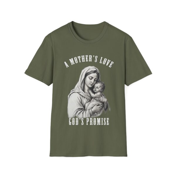 A humble Mother, a divine Child Graphic T-Shirt — Inspirational Tee