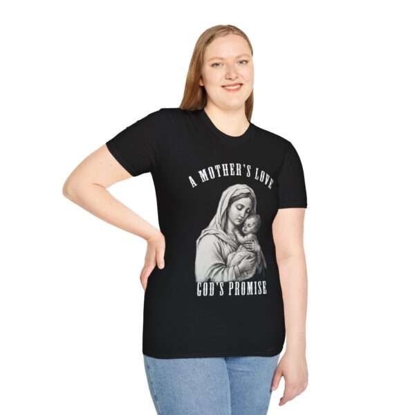 A humble Mother, a divine Child Graphic T-Shirt — Inspirational Tee