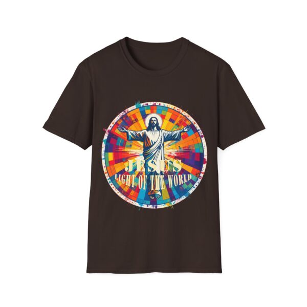 Jesus Light of the World Graphic T-Shirt — Christian Inspirational Tee