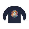 Jesus Light of the World Graphic Long Sleeve Tee — Modern Colorful Design