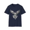 Archangel Gabriel Graphic T-Shirt — Inspirational Dark Color Tee