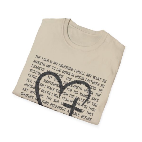 The Restored Soul, Typography Tee, Inspirational Dark Text Tee
