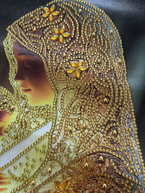 Marian Religion-Partial Special Shaped Diamond Painting