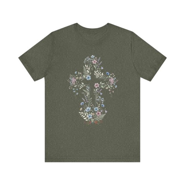 1019472435412478838_2048.jpeg Floral Cross Tee | Botanical Cross Shirt