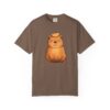 Comfort Colors® Meditating Bear with Orange Slice T-Shirt | Be Still and Know, Bible Verse Shirt, Religious Women