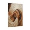 10253591010323841285_2048.jpeg Healing of the Blind Man Poster | John 9 Christian Miracle Wall Art | Textured Palette Knife Print | Warm Terracotta & Beige Faith Decor