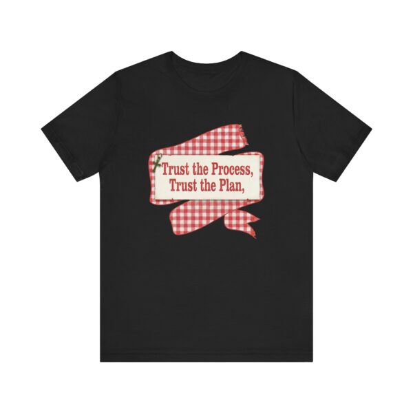 1033728382826857613_2048.jpeg Trust the Process Trust the Plan tee | Red Gingham Ribbon Graphic T-Shirt