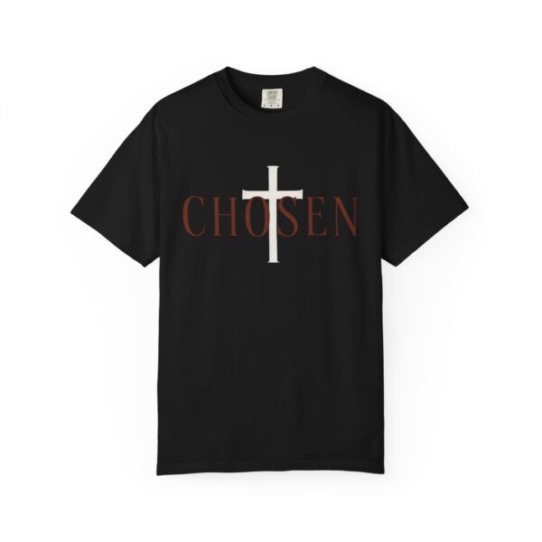 Comfort Colors® Chosen cross T-Shirt | Christian faith tee, religious scripture design