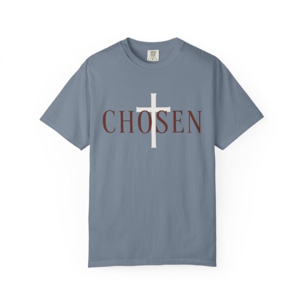 Comfort Colors® Chosen cross T-Shirt | Christian faith tee, religious scripture design