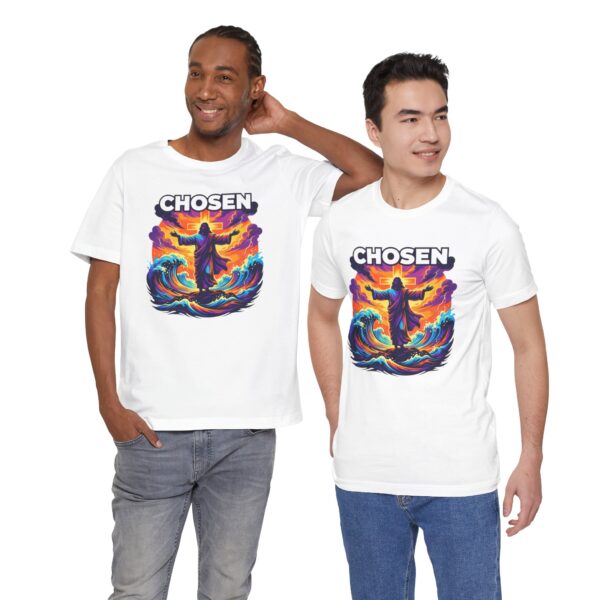108477895939909045_2048.jpeg Chosen Jesus graphic tee | Christian faith shirt, Savior illustration