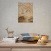 10914378072641039866_2048.jpeg Noahs Dove of Promise Poster | Modern Boho Rainbow Christian Wall Art | Textured Palette Knife Plaster Print | Warm Farmhouse Faith Decor