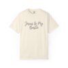 11250702250805547961_2048.jpeg Comfort Colors® Jesus Is My Bestie T-shirt | Christian Faith Typography, Bible Verse Shirt
