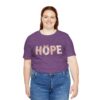 Floral HOPE lettering tee | Inspirational shirt, pastel floral print