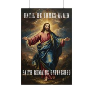 11349090286736734276_2048.jpeg Until He comes again, Poster — Religious Christian Wall Art