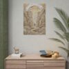 11490467712703312219_2048.jpeg The Good Shepherd Poster | Modern Beige & Gold Christian Wall Art | Lost Sheep Valley Plaster Print | Psalm 23 Palette Knife Home Decor