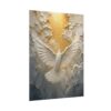 11545960036856453314_2048.jpeg Holy Spirit Ascending Dove Poster | Modern Golden Christian Wall Art | Textured Palette Knife Painting | Pentecost Faith Home Decor