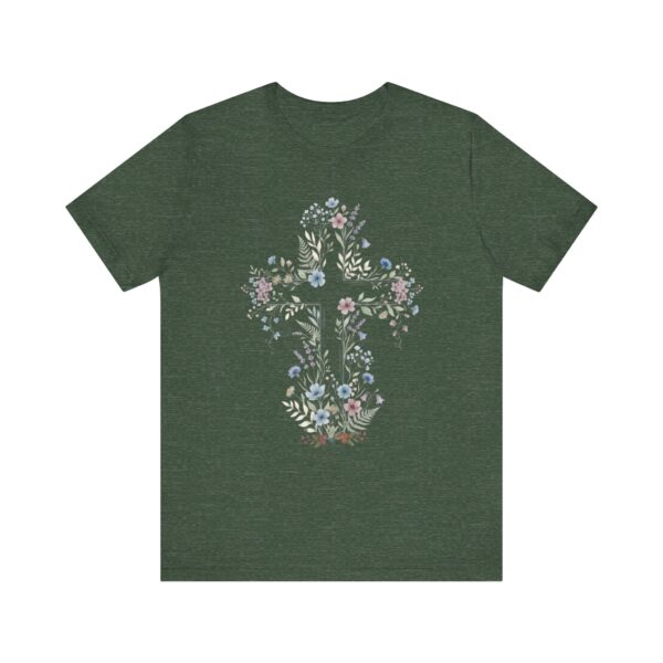 11635762424927389642_2048.jpeg Floral Cross Tee | Botanical Cross Shirt