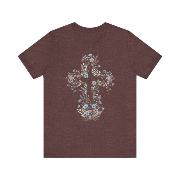 11646740483853464925_2048.jpeg Floral Cross Tee | Botanical Cross Shirt