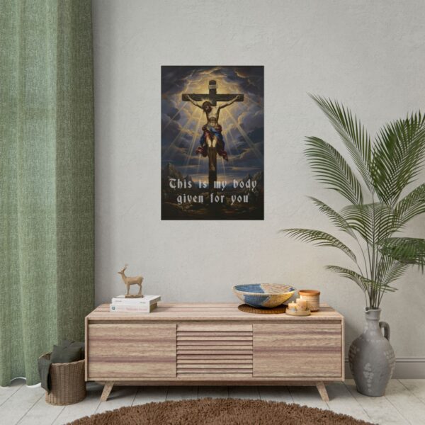 This is My Body, Given for You, Poster — Religious Christian Wall Art