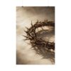 1226732500602213720_2048.jpeg Crown of Thorns Canvas Art Print, Christian Wall Decor, Easter Good Friday Poster, Minimalist Faith Scripture Art
