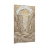 12700012402442575846_2048.jpeg The Good Shepherd Poster | Modern Beige & Gold Christian Wall Art | Lost Sheep Valley Plaster Print | Psalm 23 Palette Knife Home Decor