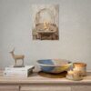 12902773793946650348_2048.jpeg The Last Supper Poster | Modern Beige & Ivory Christian Wall Art | Textured Palette Knife Plaster Print | Holy Week Communion Decor