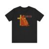 13027993730592880679_2048.jpeg Chosen Jesus Sitting Cross T-Shirt | Christian Faith Tee