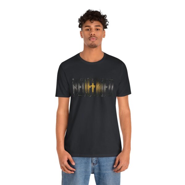 Redeemed graphic tee | Christian faith typography shirt