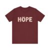 Floral HOPE lettering tee | Inspirational shirt, pastel floral print