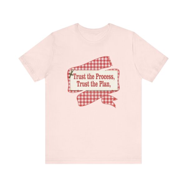 13371830376570673748_2048.jpeg Trust the Process Trust the Plan tee | Red Gingham Ribbon Graphic T-Shirt
