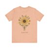 Sunflower Bouquet Isaiah 40:8 T-Shirt | Floral Scripture Tee