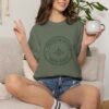 13512967207165648369_2048.jpeg Rooted in Faith circle logo T-Shirt | Christian faith roots design, Bible Verse Tee, Faith Clothing