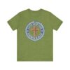 13515265152414639415_2048.jpeg Faith Over Fear Cross Tee | Strength in Belief Christian Shirt