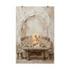 1389153834909226275_2048.jpeg The Last Supper Poster | Modern Beige & Ivory Christian Wall Art | Textured Palette Knife Plaster Print | Holy Week Communion Decor