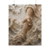 13927272897151185255_2048.jpeg Hand of Deliverance Jesus Rescuing Poster | Matthew 14:31 Christian Wall Art | Textured Palette Knife Storm Print | Warm Beige Faith Decor