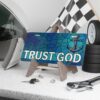 14042420313060371336_2048.jpeg Trust God anchor mosaic Vanity Plate | Christian faith license plate