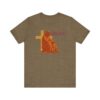 14762782404355162285_2048.jpeg Chosen Jesus Sitting Cross T-Shirt | Christian Faith Tee