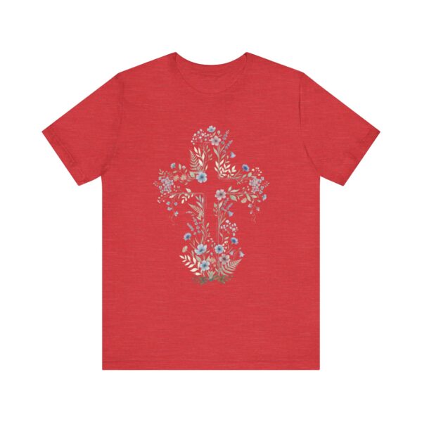 14778539571797986216_2048.jpeg Floral Cross Tee | Botanical Cross Shirt