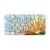 15266376875600740859_2048.jpeg God Is Good Vanity Plate | Sunrise Stained Glass Design