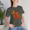 15678286735036230093_2048.jpeg Chosen Jesus Sitting Cross T-Shirt | Christian Faith Tee