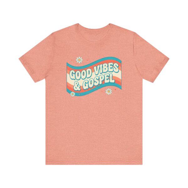 15744796643697501069_2048.jpeg Good Vibes & Gospel T-Shirt | Retro Wave Christian Tee