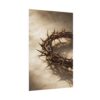 16189583431866866199_2048.jpeg Crown of Thorns Canvas Art Print, Christian Wall Decor, Easter Good Friday Poster, Minimalist Faith Scripture Art