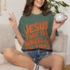 16288182044032688219_2048.jpeg Comfort Colors® Jesus Take The Wheel I am Tired T-shirt, Christian Faith Graphic Tee, Bible Verse Shirt